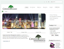 Tablet Screenshot of canaaniml.com